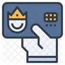 Member Card King Icon