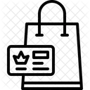 Member Card Black Friday Sale Icon