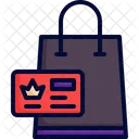 Member Card Black Friday Sale Icon