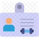 Member Card Id Gym Card Icon