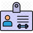 Member Card Id Gym Card Icon