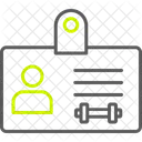 Member Card Id Gym Card Icon