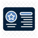 Member Card Membership Customer Loyalty Icon