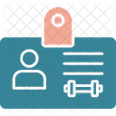 Member Card Id Gym Card Icon