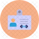 Member Card Id Gym Card Icon
