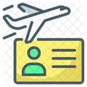 Membership Flight Card Pilots License Card Icon