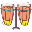 타블라 드럼 악기 아이콘
