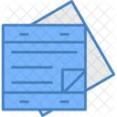 Memo Notes Paper Clip Icon