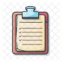 Hinweis Papier Dokument Symbol