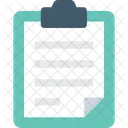 Memo Notes Clipboard Icon