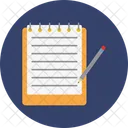 Memo Book Notebook Notepad Icon