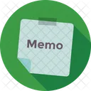 Memo Paper Notebook Icon