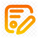 Memo Pencil Icon