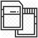 Memoire Carte Stockage Icône