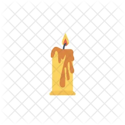 Memorial  candle  Icon