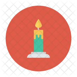 Memorial candle  Icon