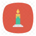 Memorial Candle Light Icon