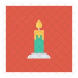 Memorial candle  Icon