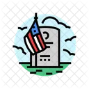 Memorial Day Usa Icon