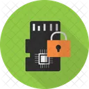 Memory Lock Security Icon
