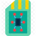 Memory Disk Memory Card Icon