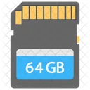 Memory Card Sd Icon