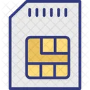 Memory Chip Memory Storage Mobile Card Icon