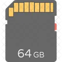 Flash Memory Card Icon