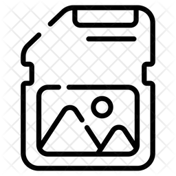 메모리 카드  아이콘