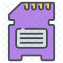 Sd Card Memory Storage Icon