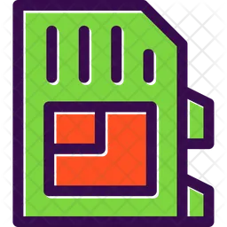 Memory Card  Icon