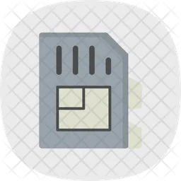 Memory Card  Icon