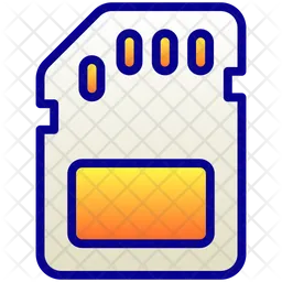 Memory Card  Icon