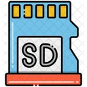 Memory Card Sd Card Memory Chip Icon