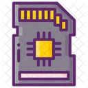 Memory Card Memory Chip Micro Sd Icon