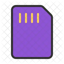 Memory Card  Icon