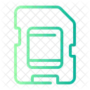 Memory Card Music And Multimedia Sd Card Icon