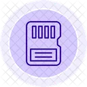 Memory Card Card Storage Icon