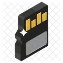 Memory Flash Memory Chip Memory Card Icon