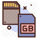 Memory Card Gigabit Memory Card Card Icon
