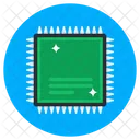 Microprocessor Processor Chip Integrated Circuit Icon