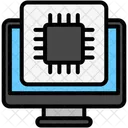 Memory Storage Chip Icon