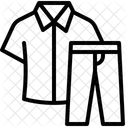 Expand Man Clothing Symbol