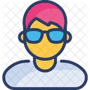 Men Glasses Blinder Icon
