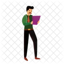 Men Male Young Icon