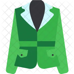 Men Jacket Green  Icon