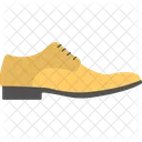 Men Shoe Mustard Icon