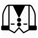 メンズベスト、ベスト、シャツ アイコン
