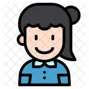 Menina Crianca Avatar Icon