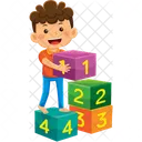 Numero Menino Infancia Ícone